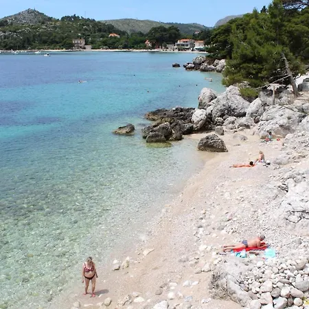 Family Friendly House With A Swimming Pool Mlini, Dubrovnik - 12828 Дом отдыха *