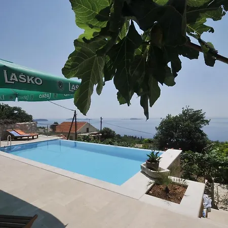 Family Friendly House With A Swimming Pool Mlini, Dubrovnik - 12828 * Млини